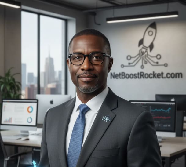 James White, Chief Technology Officer and Co-Founder of NetBoost Rocket